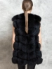 divatos szőrmebunda mellény